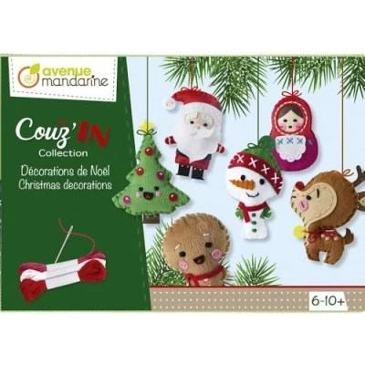 Abbildung von Avenue Mandarine KC062C Kreativboxen Mini Couz&#039;In, 1 Pack, Weihnachtsdekoration
