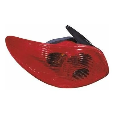 Abbildung von VAN WEZEL 4028933 Rückleuchte links ohne Lampenträger PEUGEOT: 206 Hatchback