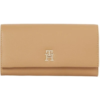 Abbildung von Tommy Hilfiger Damen Geldbörse Legacy Flap mit Umschlag, Beige (Safari Canvas), Einheitsgröße