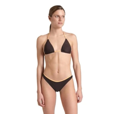 Abbildung von Arena Damen Women&#039;s Pro_File String Triangle Bikini, Sepia Salmon Pink, XL EU
