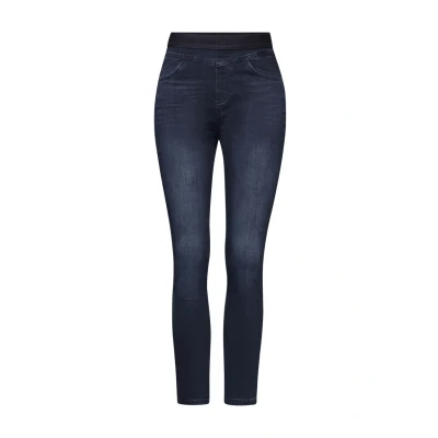 Abbildung von STREET ONE Damen A377771 Style QR Jeggings,hw,Thermo,Indigo, Slightly Washed Indigo, 36W / 28L EU