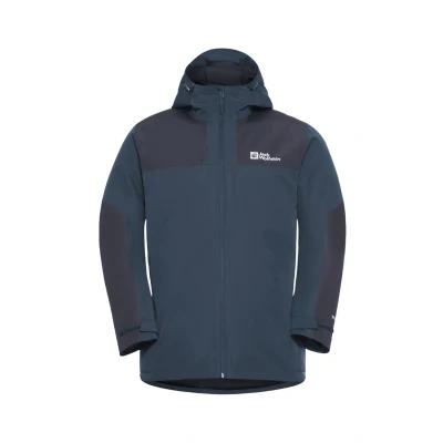 Abbildung von Jack Wolfskin SPER Regenjacke / wasserabweisende Jacke, Herren, Größe: XXL, Black