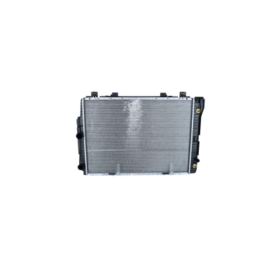Abbildung von NRF 55315 Kühler, Motorkühlung Aluminium 668 471 34 mit Anbauteilen Kühlrippen gelötet MERCEDES BENZ: S Class Saloon, W124 Saloon