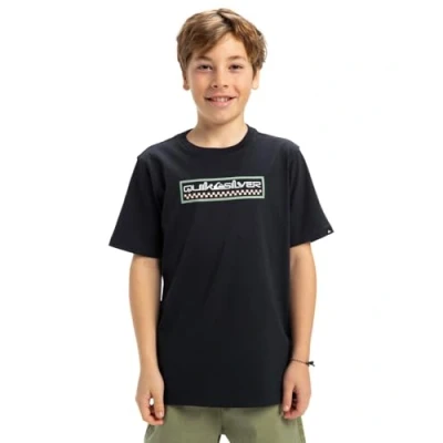 Abbildung von Quiksilver SUN Dagger Unisex Tshirt print für Kinder, Größe: 140, Dark blue