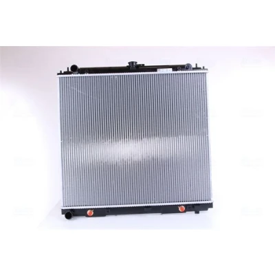 Abbildung von NISSENS 68717 Kühler, Motorkühlung Aluminium 600 687 36 Kühlrippen gelötet NISSAN: Pathfinder 3, NP300 Navara Pickup