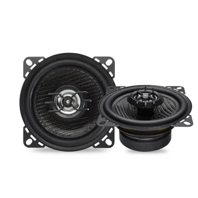Abbildung von Caliber Auto Lautsprecher Set 80W 2er Koaxial 2 Wege Schwarz 10cm 30mm Hochtöner