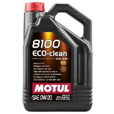 Abbildung von Motul ECO CLEAN 0W 20 5l Motoröl 108862 BMW: 3 Saloon, Touring, 1 Hatchback, OPEL: Karl, Astra K J MAZDA: CX 5 I