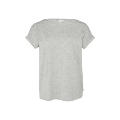 Abbildung von Loose Fit Shirt im Lyocellmix grau meliert XL