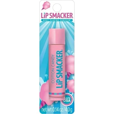 Abbildung von Lip Smacker Cotton Candy, aromatisierter Lippenbalsam für Kinder, Besonders Feuchtigkeitsspendend und Erfrischend. Transparent, 1 Stück