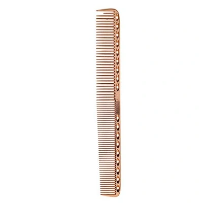 Abbildung von Aluminium Metallkamm Kamm Friseure Rosengold L Salon Berufskämme 21,5cm