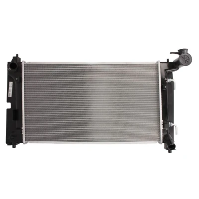 Abbildung von NISSENS 646321 Kühler, Motorkühlung Aluminium 600 353 16 Kühlrippen gelötet TOYOTA: Corolla IX Saloon, Hatchback, Verso