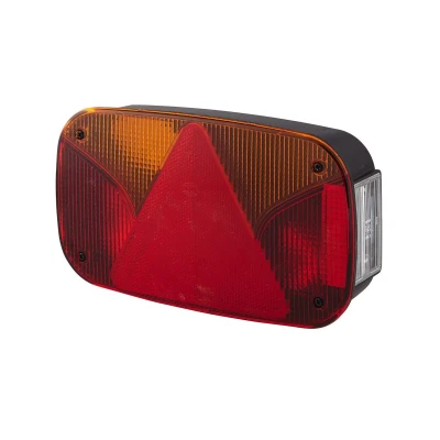 Abbildung von HELLA 2VB 998 232 211 Heckleuchte links weiß/rot schwarz für Anhänger, ohne Glühlampen