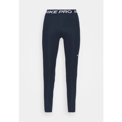 Abbildung von Nike Pro 365 Tight Damen Dunkelblau, Weiß, Größe M