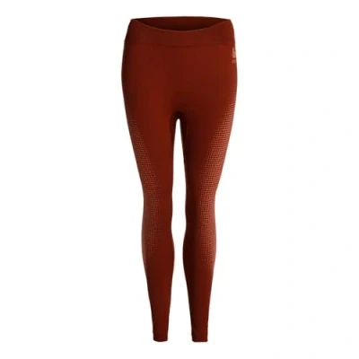 Abbildung von Odlo Performance Warm Eco Big Logo Bottom Long Tight Damen Berry, Größe S