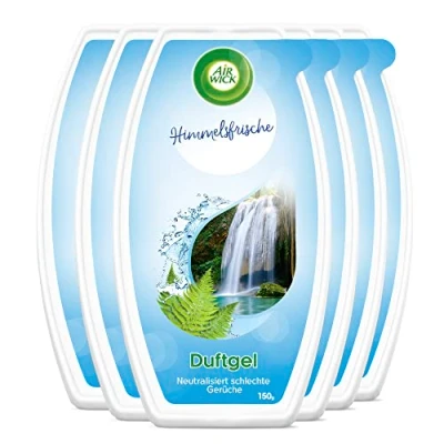 Abbildung von Air Wick Duftgel Klassisches mit leichtem Duft nach frischem Frühling Duft: Himmelsfrische 6 x 150g