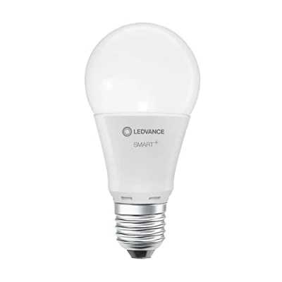 Abbildung von Ledvance Smarte LED Lampe mit WiFi Technologie, Sockel E27, Dimmbar, Lichtfarbe änderbar (2700 6500K), ersetzt Glühlampen 100 W, SMART+ Classic Tunable White, 3er Pack