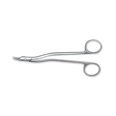 Abbildung von Gima Gebogene Chirurgische Schere, Spitze Ende, Länge 20 cm, aus Edelstahl