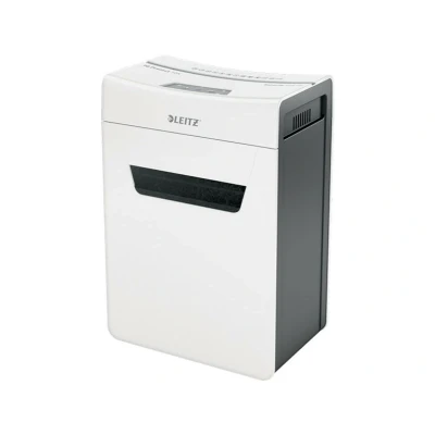 Abbildung von Leitz IQ Premium Aktenvernichter P4 fürs Büro und Zuhause, 11 10 Blatt (70 80 g/m²)