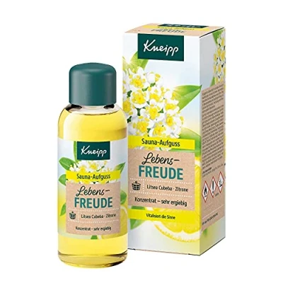 Abbildung von Kneipp Sauna Aufguss Lebensfreude natürliche ätherische Öle der Litsea Cubeba &amp; Zitrone Vitalisiert die Sinne 100ml