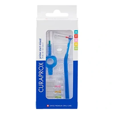 Abbildung von CURAPROX CPS prime start sortiert 5 Bürsten, 2 Halter
