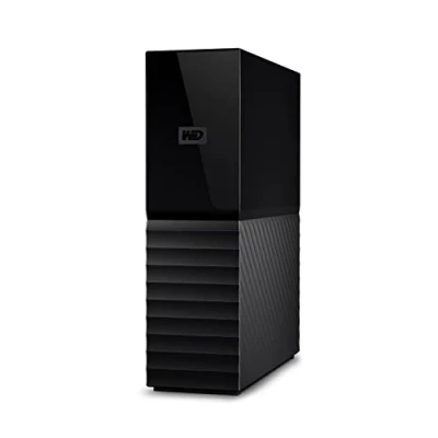 Abbildung von WD My Book 18 TB USB 3.0 Desktop Festplatte mit Passwortschutz (Desktop Speicher, Sicherungssoftware, Hardwareverschlüsselung, SuperSpeed USB)