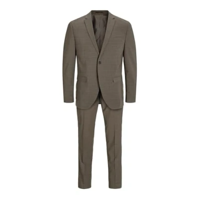 Abbildung von Jack &amp; Jones Premium Jprfranco SUIT Anzug, Herren, Größe: 54, Brown