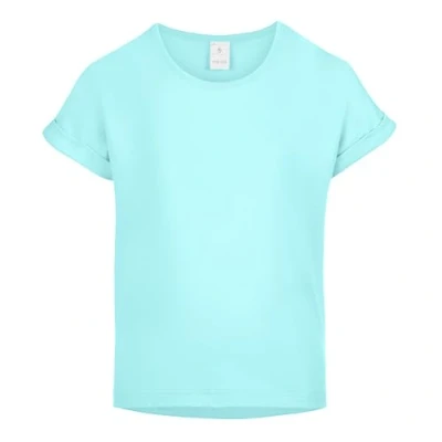 Abbildung von Merry Style T Shirt für Mädchen aus weicher Baumwolle Bequeme Mädchenkleidung MS 468 (HellTürkis, 146 152 (11 12 Jahre))
