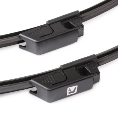 Abbildung von Scheibenwischer Valeo Silencio X.trm, Flat Blade Set 574320 vorne Rahmenlos Stiftbefestigung AUDI: A8 D3