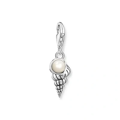 Abbildung von Thomas Sabo Charm Anhänger Muschel mit Perle 925 Sterlingsilber 1891 082 14