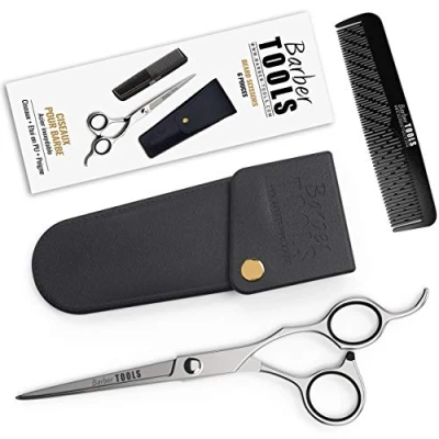Abbildung von ✮BARBER TOOLS ✮ professionelle Schere für Schnurrbart und Bart