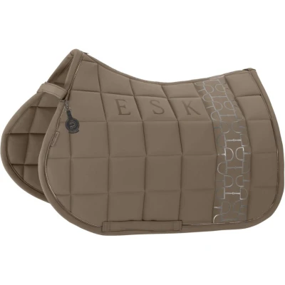 Abbildung von Eskadron Schabracke Big Square Softshell Platinum &#039;25 Vielseitigkeit Smoky Taupe Warmblut Agradi.deVerkauft von Agradi