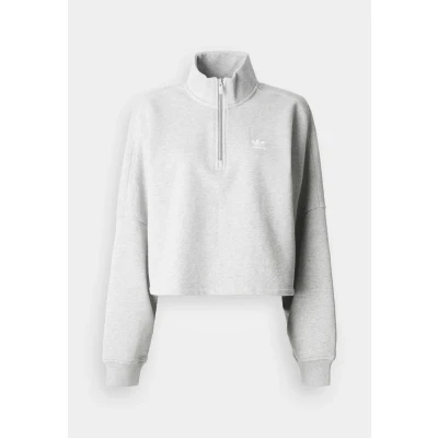 Abbildung von adidas Originals Sweatshirt, Damen, Größe: 30/32 (XS), Medium grey heather