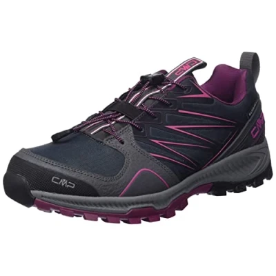 Abbildung von CMP Damen ATIK WMN WP Trail Running Shoes Trekking Schuhe, TITANIO Amaranto, 41 EU
