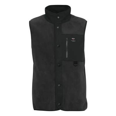 Abbildung von Indicode Jeans MAJS Weste, Herren, Größe: Small, Dark grey