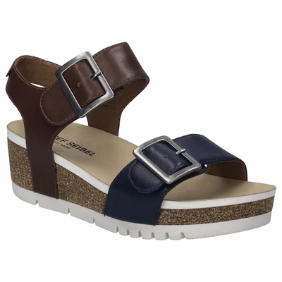 Abbildung von Josef Seibel Sandale »Quinn 02«, Plateausandale, Keilsandalette, Klettschuh mit Schnallen