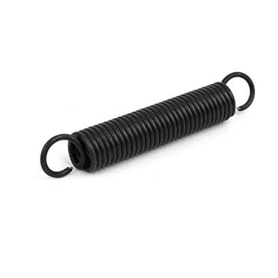 Abbildung von sourcing map Zugfeder 2,5mm Drahtdurchmesser,18mm Außendurchmesser 115mm freie Länge Federstahl Kleine Doppelhaken