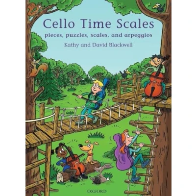 Abbildung von Cello Time Scales: Pieces, puzzles, scales, and arpeggios
