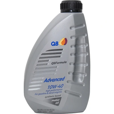 Abbildung von Q8oils Advanced 10W 40 1l Motoröl 101118001751 VOLKSWAGEN: Passat B5 Estate, Golf 4, 5, AUDI: A8 D3, A6 C6 Avant, A3 Sportback, RENAULT: ESPACE 4