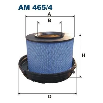 Abbildung von FILTRON AM 465/4 Luftfilter 348 404 Filtereinsatz