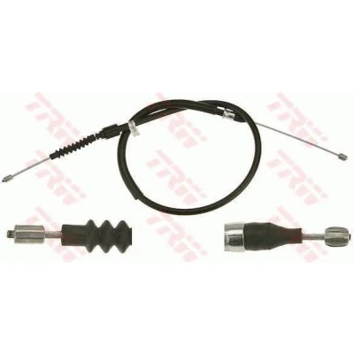 Abbildung von TRW GCH2618 Handbremsseil 1105, 760 Trommelbremse OPEL: Corsa C Hatchback