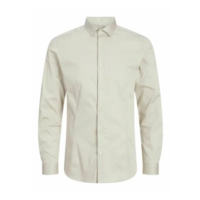 Abbildung von Jack &amp; Jones Premium Jjprparma NOOS Businesshemd, Herren, Größe: XS, Moonbeam
