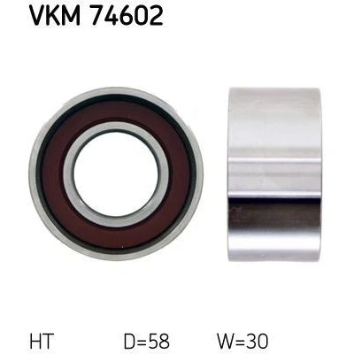 Abbildung von SKF VKM 74602 Spannrolle, Zahnriemen