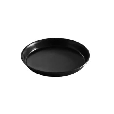 Abbildung von HENDI Pizzablech, Aus Blaustahl, Backblech, Ideal für gleichmäßiges Pizza Backen, ø280x(H)25mm