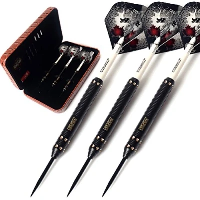 Abbildung von CUESOUL Dragon Deluxe Messing Steel Dartpfeile, 21 Gramm F2304 L