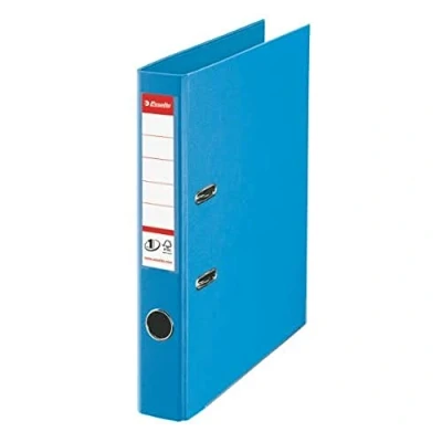 Abbildung von Esselte DIN A4 Ordner, Hellblau, 52 mm Rückenbreite, Kunststoff, 1er Pack, 811411