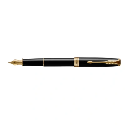 Abbildung von Parker Sonnet Black Lacquer GT FP M