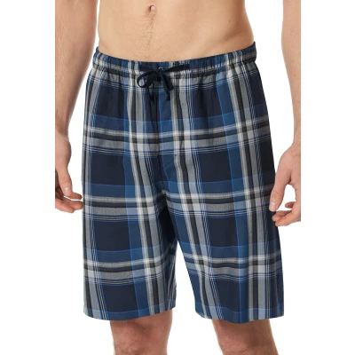Abbildung von Schiesser Bermuda Nachtwäsche Hose, Herren, Größe: 56, Dunkeblau