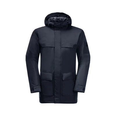 Abbildung von Jack Wolfskin Regenjacke / wasserabweisende Jacke, Herren, Größe: Small, Night blue