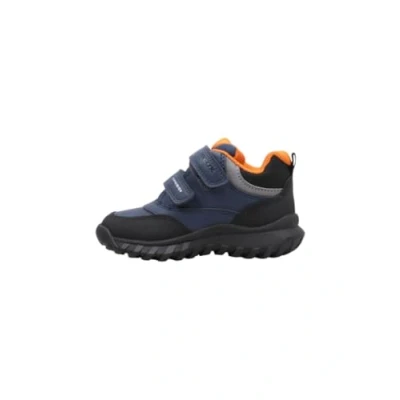 Abbildung von Geox Simbyos Sneaker low für Kinder, Größe: 27, Blue orange Schuhe