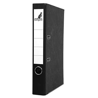 Abbildung von Kangaro Recycling Ordner 5 cm Rückenbreite DIN A4. Wolkenmarmor (Ringordner, Aktenordner, Briefordner), K 3500K315, 5x28.5x31.5